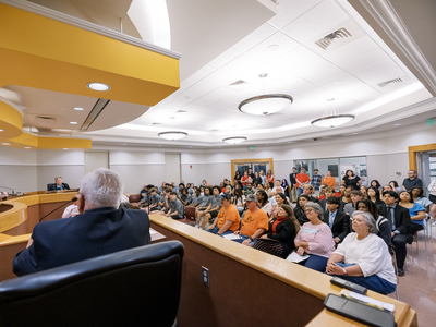 Oxford Honors Students and Local Organizations in Council Meeting