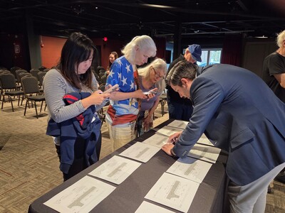 Main Street residents hear details of sidewalk improvement project