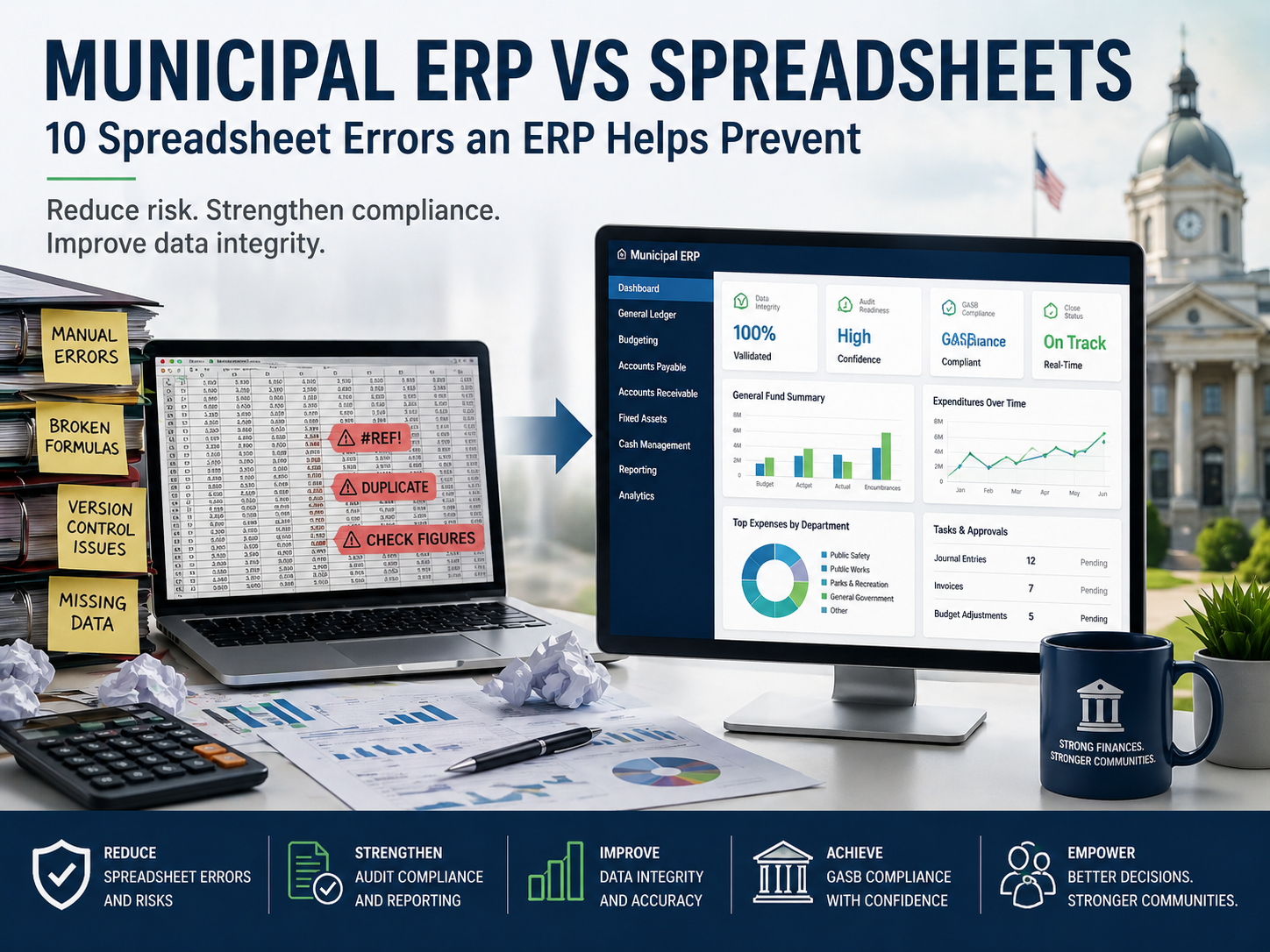 10 Municipal Spreadsheet Errors an ERP Helps Prevent