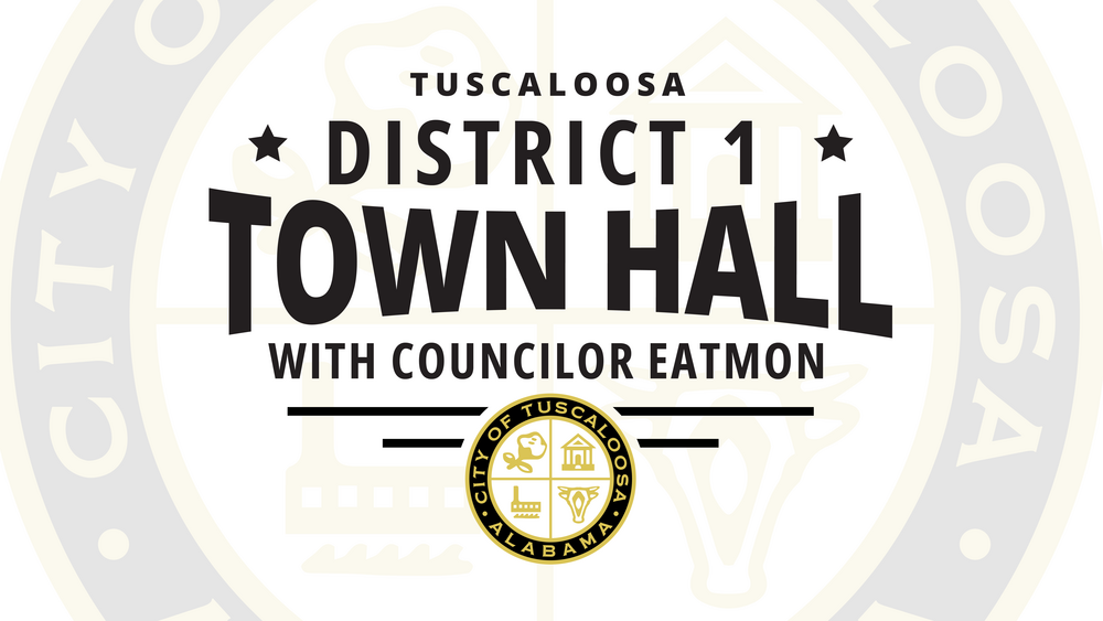 Councilor Joe Eatmon to Hold District 1 Town Hall