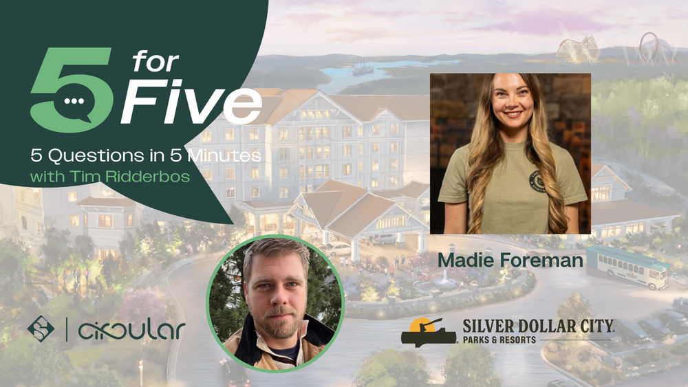 5 for Five Podcast 18 - Silver Dollar City Parks & Resorts | Madie Foreman
