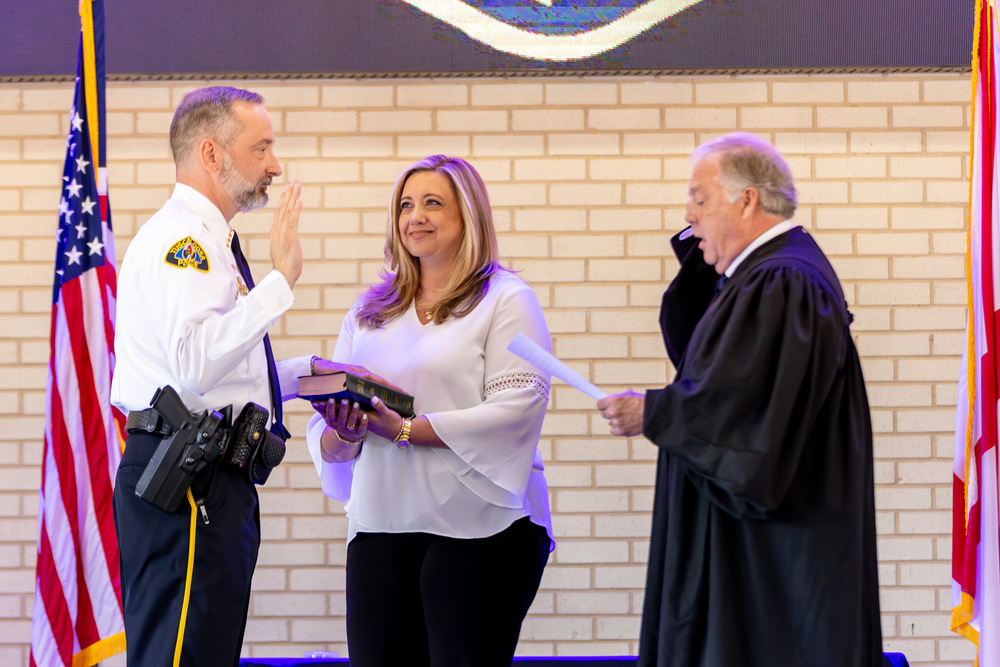 City of Tuscaloosa Holds Police Chief Swearing-In Ceremony