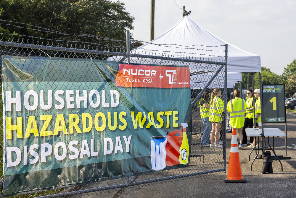 City of Tuscaloosa and Nucor Steel to Host Household Hazardous Waste Disposal Day 