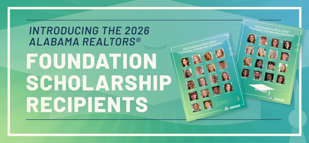Introducing the 2026 Alabama REALTORS® Foundation Scholarship Recipients