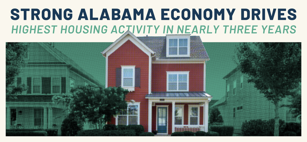 Strong Alabama Economy Drives Highest Housing Activity in Nearly Three Years