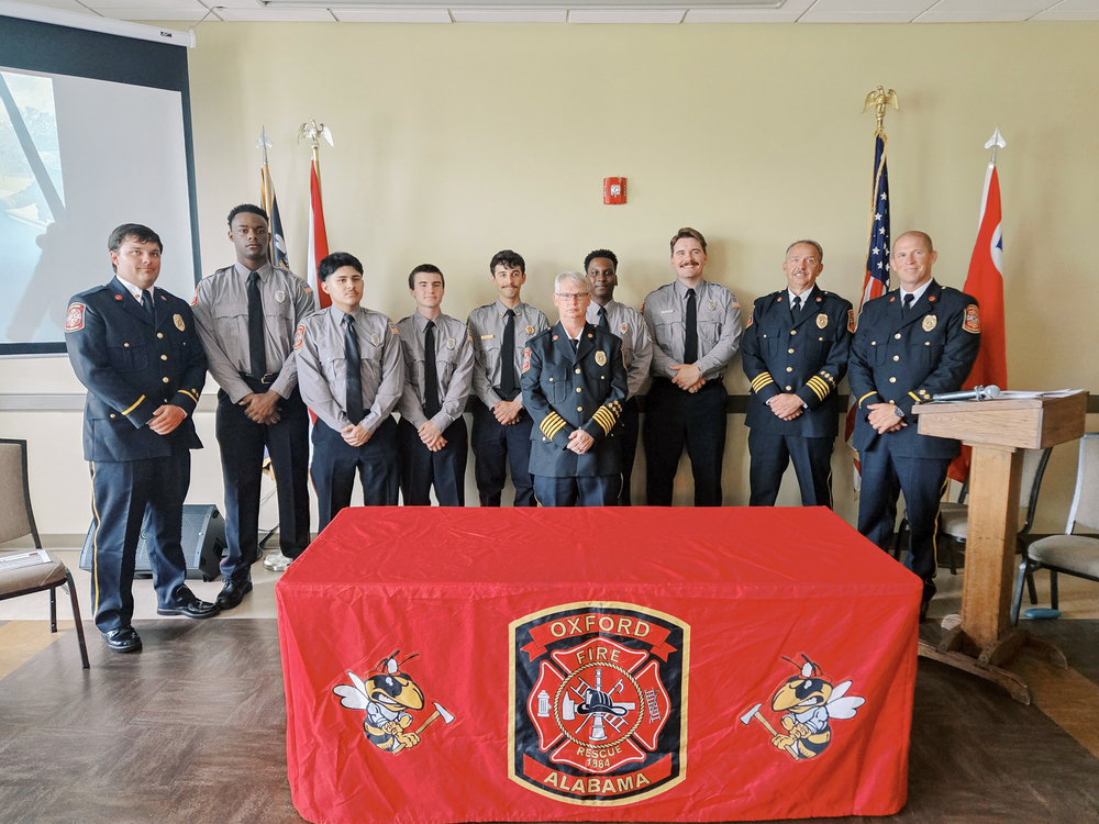New class of firefighters complete Bridge Program; includes three recent OHS Fire Science graduates