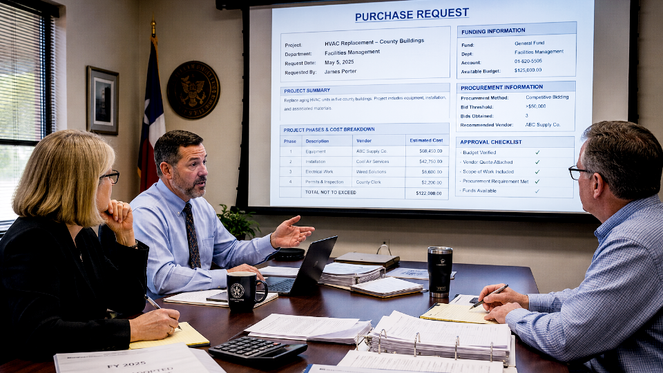 Why Local Government Purchase Requests Get Stuck, and How Better Information Keeps Projects Moving