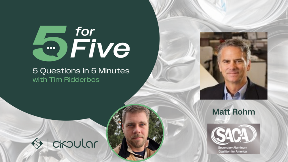 5 for Five Podcast 21 - SACA | Matt Rohm