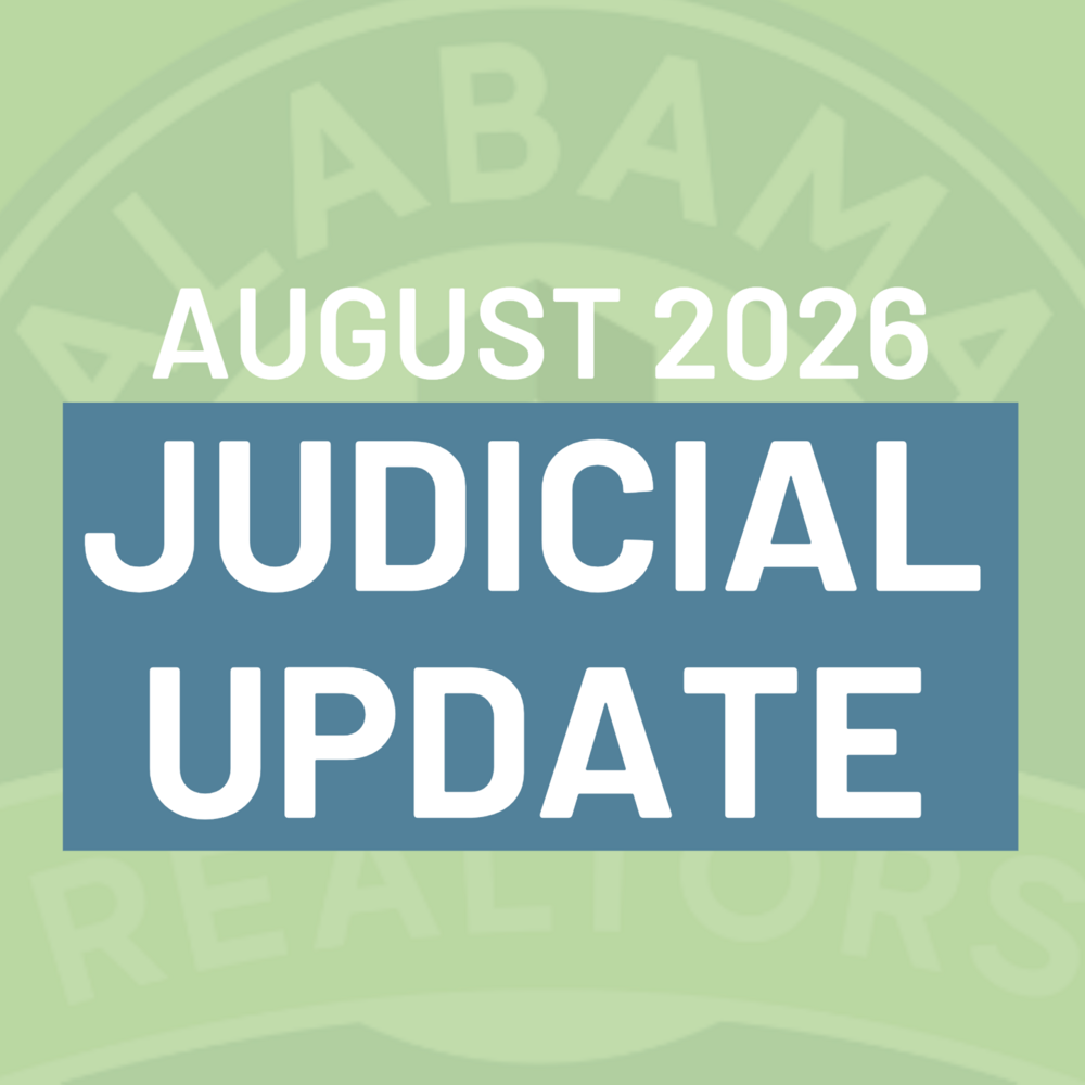 August 2026 Judicial Update