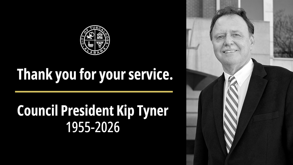 City of Tuscaloosa Mourns the Passing of Council President Kip Tyner
