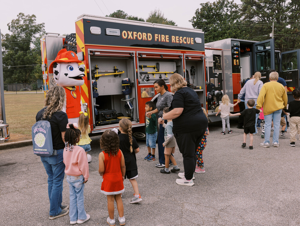 Oxford Fire Department Celebrates National Fire Prevention Week