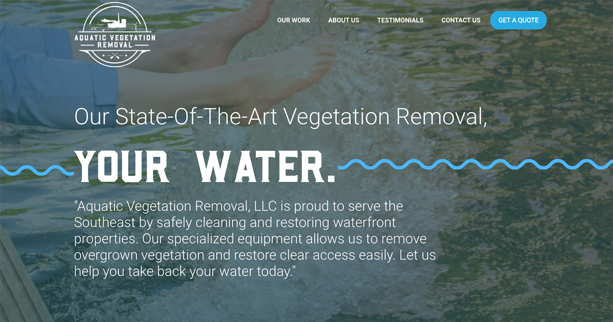 Home Aquatic Vegetation Removal
